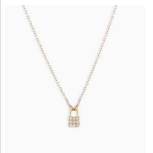 BRAND NEW Gorjana Diamond Kara Padlock Necklace 🔒🤍